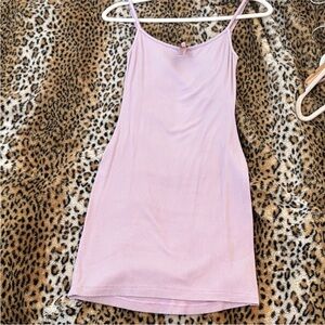 SKIMS Lilac Ribbed Scoop Neck Tank